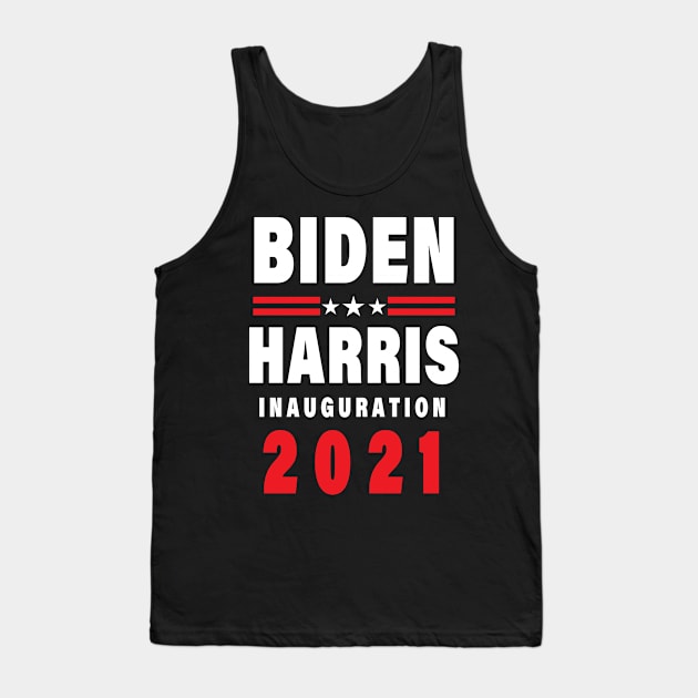 Biden Harris Inauguration 2021 Tank Top by Bazzar Designs